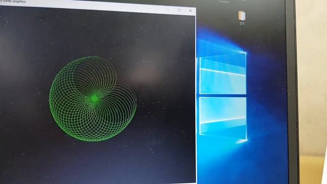 (Python basic) circle drawing excercise смотреть онлайн