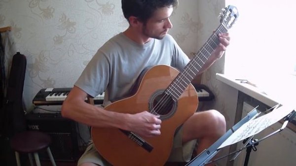 Dionisio Aguado Etude (Allegro vivo D major)