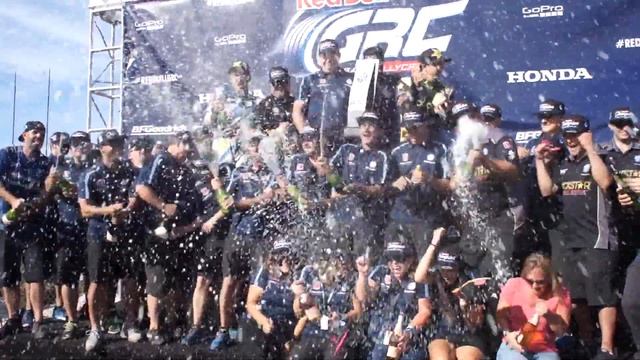 REDBULL GRC BEST PODIUM CELEBRATION VOLKSWAGEN ANDRETTI RALLYCROSS смотреть онлайн