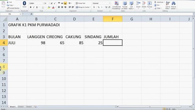 How to make graphics using Microsoft Excel 2010 TUTORIAL CARA MEMBUAT GRAFIK USING MS EXCEL 2010 смотреть онлайн