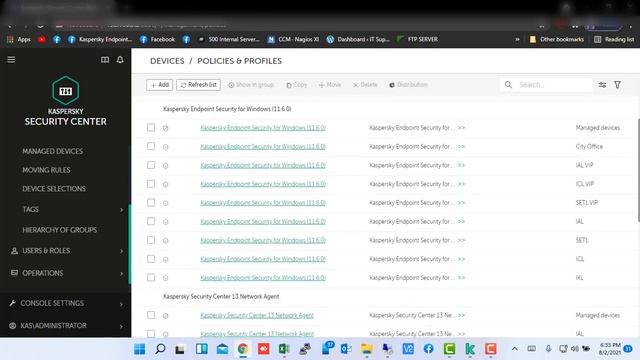 Enabling Password Protection From Kaspersky Security Center – Step By Step
