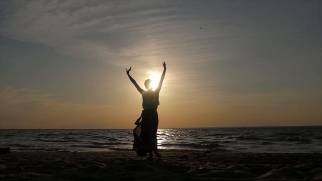 2 hours Background Silhouette Dancing in Sunset: Relaxing music, Relieve Negativity, Calmness, Yog смотреть онлайн
