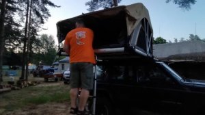 Палатка на Крышу автомобиля. Roof Top Tent Wild Land