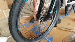 Как собрать горный скоростной новый велосипед Pulse Видео. Часть 1