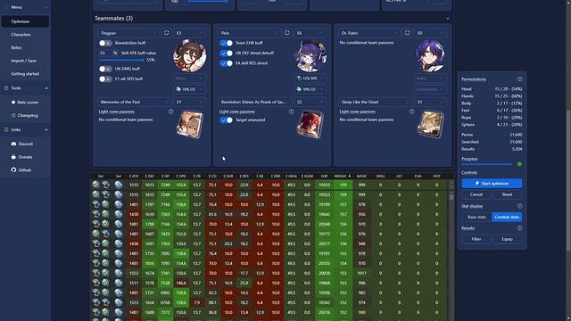 【Honkai: Star Rail】Team Building ► Bailu ★ Fribbels HSR Optimizer ║v2.0 #1514║ смотреть онлайн