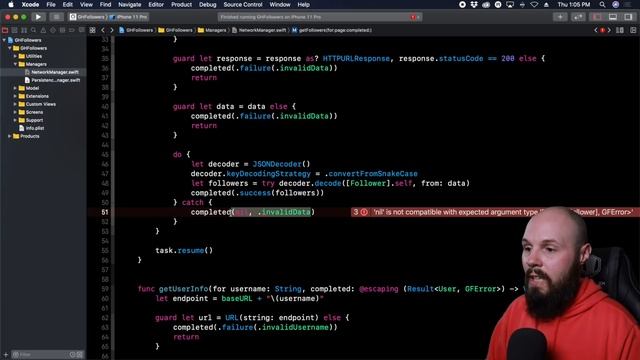 Swift - Result Type - Cleaner Network Calls смотреть онлайн