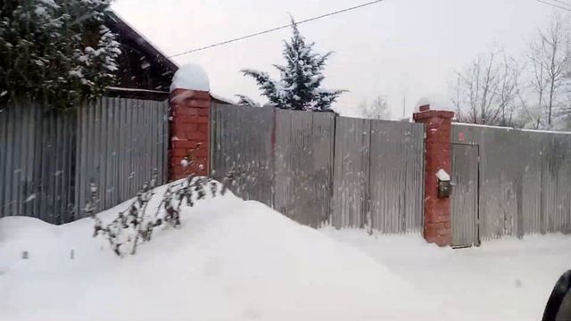 Красивая зима в деревне на ул.Ивана Франко смотреть онлайн