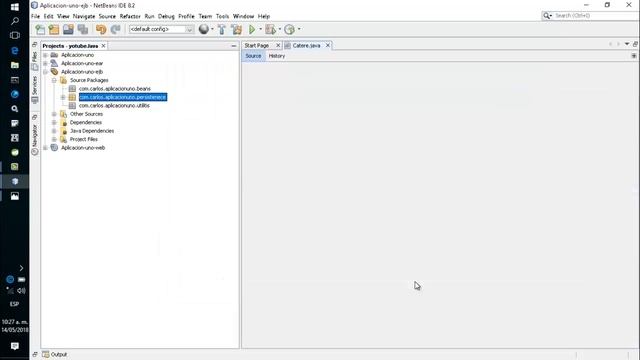 JAVA EE crear entidades en JPA #4 смотреть онлайн