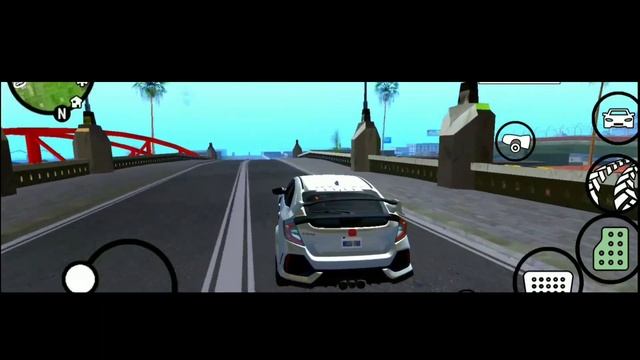 (GTA SA ANDROID) MOD HONDA CIVIC TYPER-R смотреть онлайн