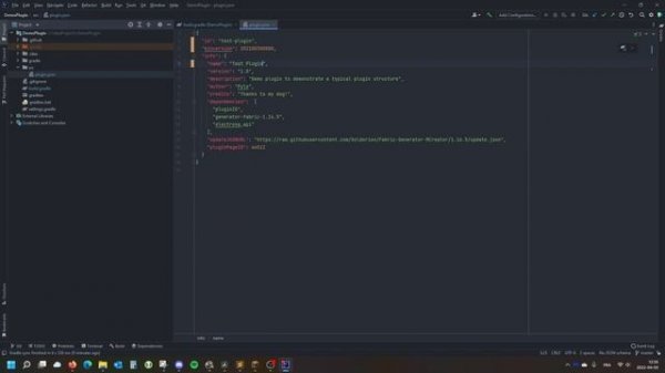 MCreator Plugin Development #1: Project setup and First plugin