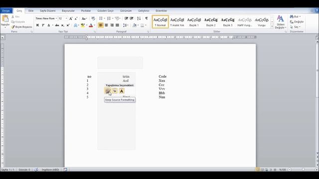 PDF Excel Çevirme