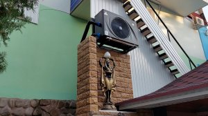 Обогрев бассейна 7 х 3 тепловым насосом 17 кВт