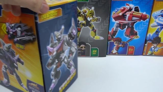 기가로이드 탄생! 몬카트 드라버스트 와 메가로이드 장난감 Cart Robot Combination Toys смотреть онлайн