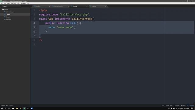 04 Tagalog PHP OOP Tutorial Polymorphism Interface смотреть онлайн