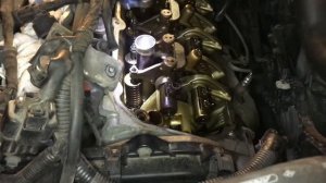 Регулировка клапанов на моторе v6 Митсубиси Аутлендер.