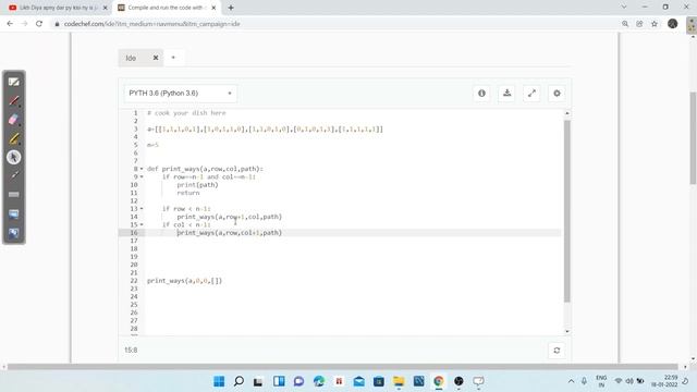 Understand Backtracking & Recursion | Print Maze Path Solution in Hindi | Python смотреть онлайн