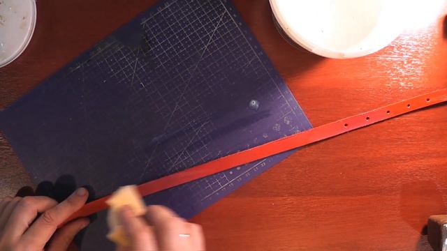 Как из старого ремешка сделать новый. As From The Old Strap To Make A New One.