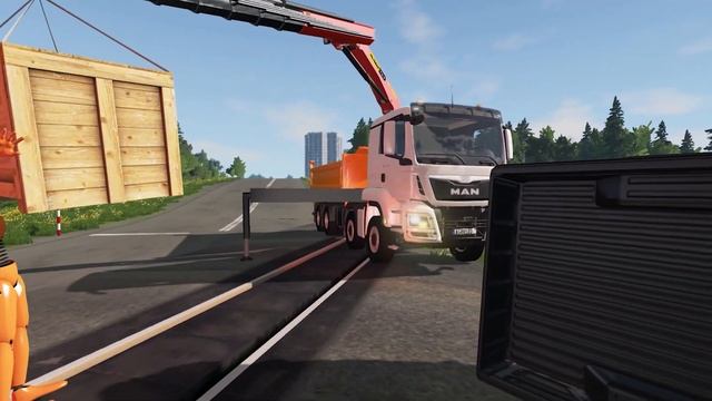 Realistic Train Crash - Accident #1 - BeamNG Drive смотреть онлайн