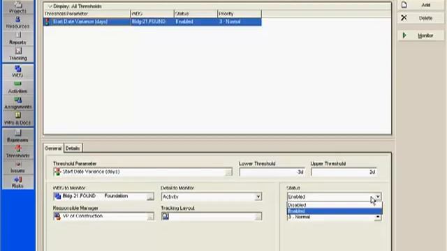 Primavera P6 Tutorial Utilizing Monitor Thresholds in Primavera P6 Software YouTube смотреть онлайн