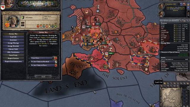 [24] Crusader Kings 2 - Scotland again (His imperial Majesty) смотреть онлайн
