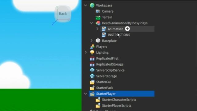 Roblox Studio Tutorial - DEATH ANIMATION смотреть онлайн