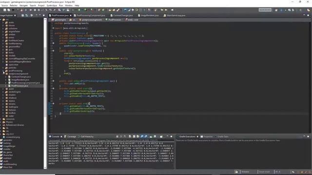 Java lwjgl 3D Racing game devlog: 2 Better PostProcessing Pipeline смотреть онлайн
