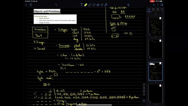 Java Primitive Data Types смотреть онлайн