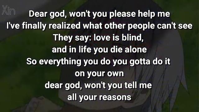 Dear God (lyrics) смотреть онлайн