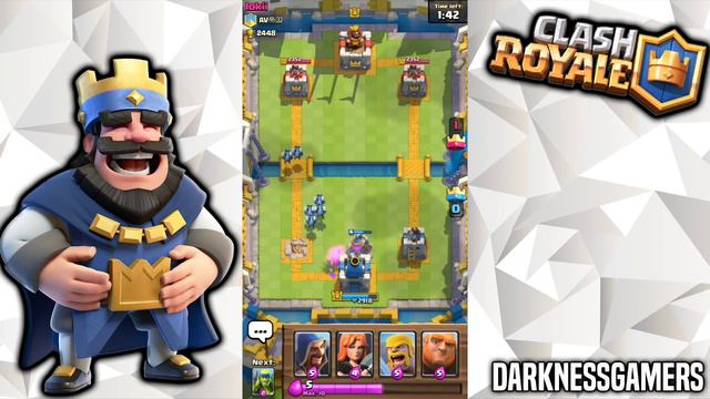 Clash Royale Arena 7 Deck EASY WIN Clash Royale Royal Arena BATTLE DECK Attack Strategy for Arena 7 смотреть онлайн