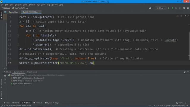 CONVERTING XML TO EXCEL USING PYTHON || DATA FRAME|| PANDAS|| PYTHON|| XML TO EXCEL смотреть онлайн