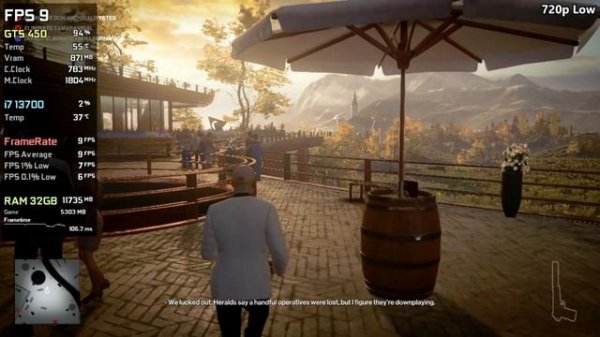 GeForce GTS 450 в 2024 году - Тест в 32 Играх