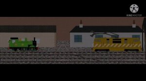 Sodor Fallout Diesel 10 vs Oliver #sodorfallout