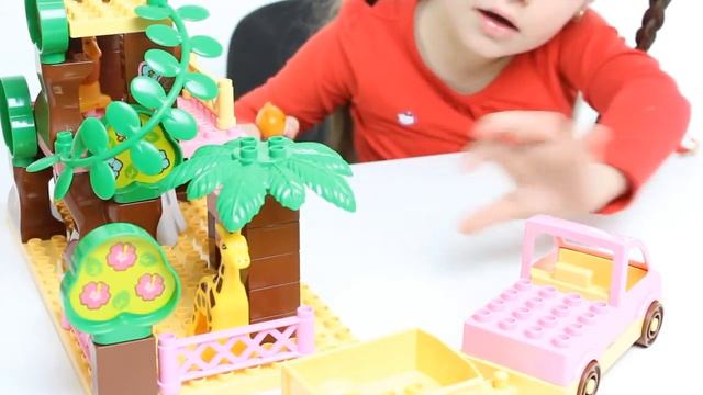 Hello Kitty на русском языке - Зоопарк, машинки, конюшня и зверята - Мультик для девочек