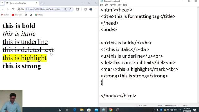 HTML PART 2 смотреть онлайн