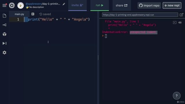 Day 1 - Working with Variables in Python to Manage Data007 String Manipulation and Code Intelligence смотреть онлайн