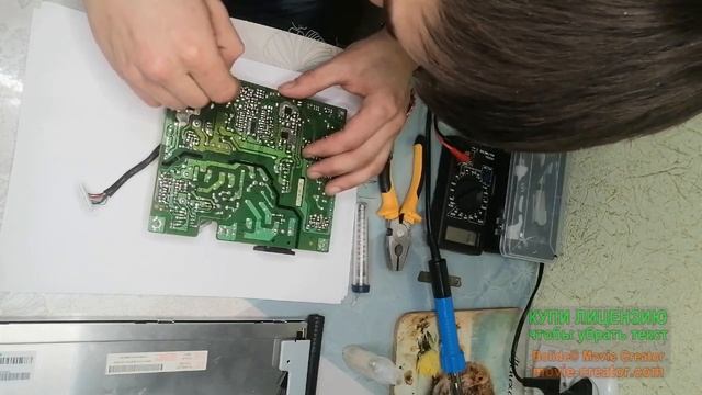 Ремонт Benq fp93g смотреть онлайн