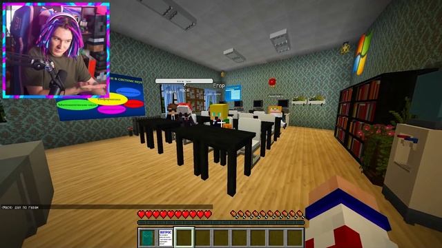 Я был УЧИТЕЛЕМ в Самом ДОЛБАНУТОМ Классе в Майнкрафт смотреть онлайн