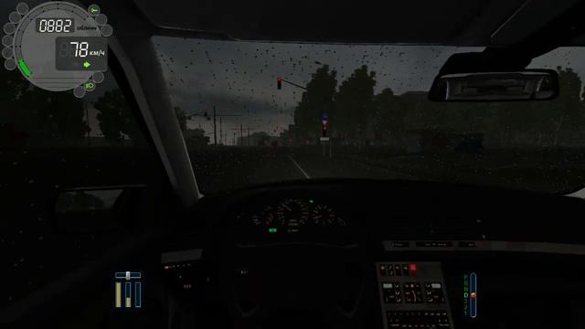 Mercedes Benz W140 7.3 Brabus | City Car Driving Simulator