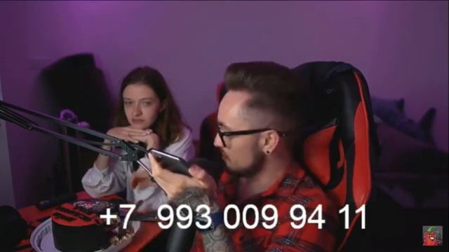 Эдисон спалил свой номер на стриме! И разговаривает с подписчиками! смотреть онлайн
