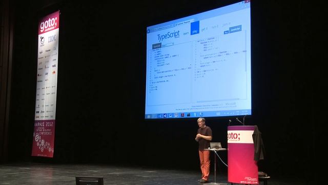 TypeScript Keynote • Anders Hejlsberg • GOTO 2012 смотреть онлайн