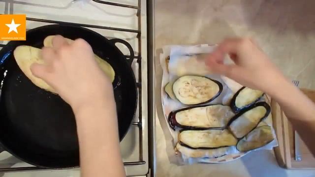 Баклажановые рулетики - любимая закуска из баклажанов от Мармеладной Лисицы смотреть онлайн