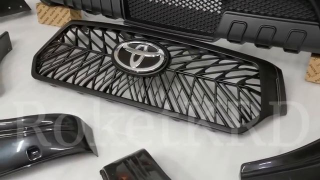 Обвес + фендера Toyota Hilux 2015+ год Woda смотреть онлайн