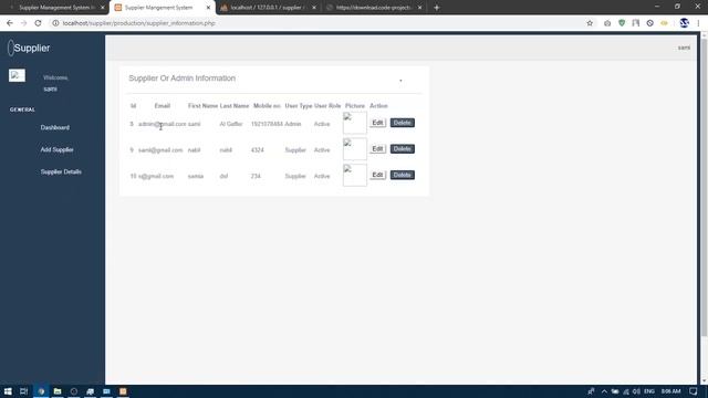 SUPPLIER MANAGEMENT SYSTEM IN PHP | Source Code & Projects смотреть онлайн