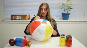 Multisensory Reading Activity: Beach Ball Toss