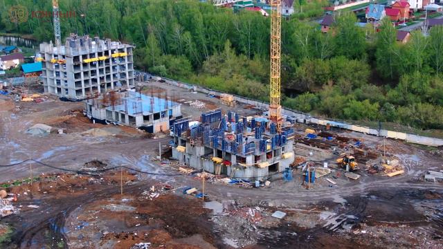 Аэросъемка ЖК "Южный". Май 2020 г., ИФК "Мера". смотреть онлайн