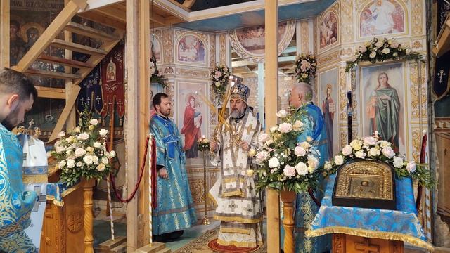 2022.09.22 престольный праздник храма (хр.Рожд.Пресв.Бцы,Лазаревское,Сочи) на 'Рождество Богородицы смотреть онлайн