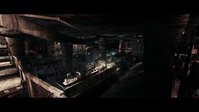 Fallout 4 Settlement - The Smuggler's Tunnel and Chems Research Lab - 4K смотреть онлайн