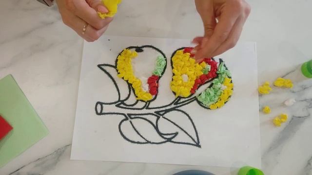 Мастер-класс для самых маленьких «Аппликация «Груши», педагог ЦТРиГО Арестова Ирина Михайловна. смотреть онлайн