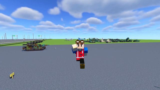 Minecraft T-90M Russian Tank Tutorial смотреть онлайн