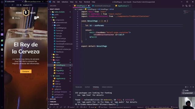 Orquestando nuestra App con React Router DOM смотреть онлайн